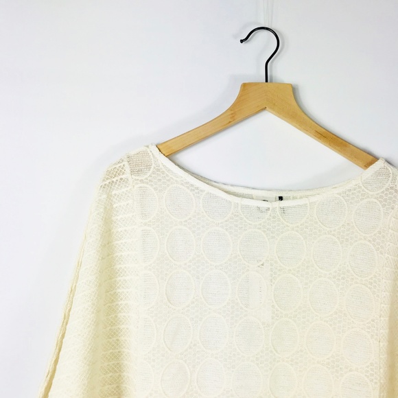 nwt anthropologie akemi + kin ilyra textured top - Picture 3 of 8